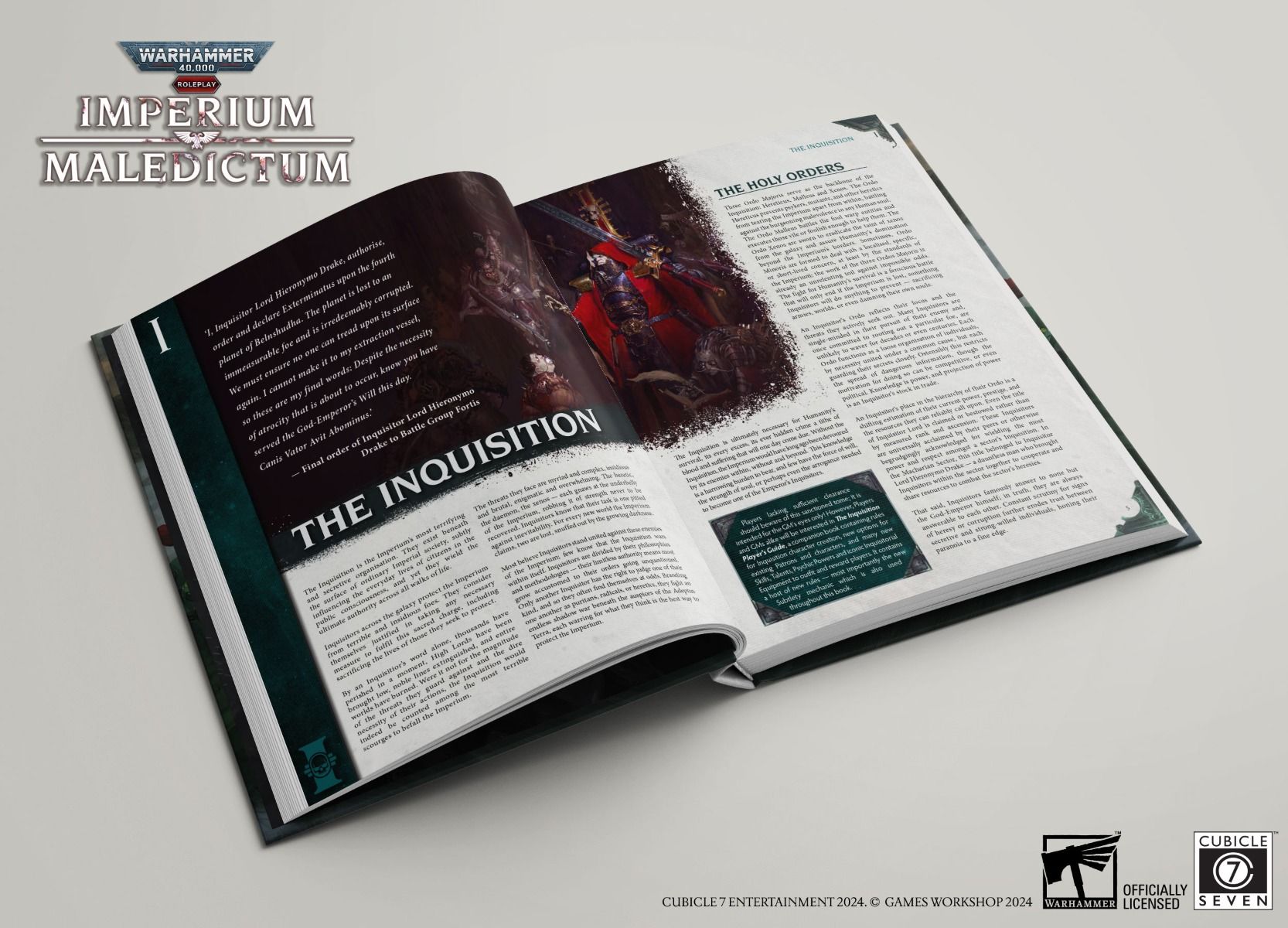 Warhammer 40K RPG: Imperium Maledictum - Inquisition GM's Guide