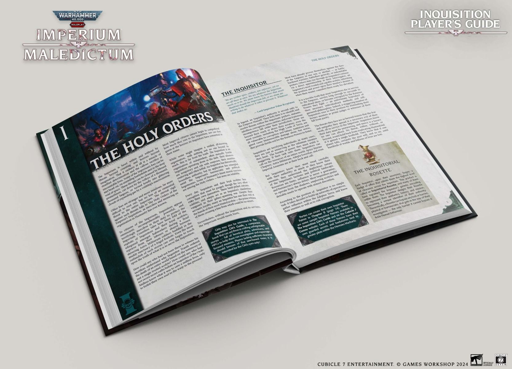 Warhammer 40K RPG: Imperium Maledictum - Inquisition Player's Guide