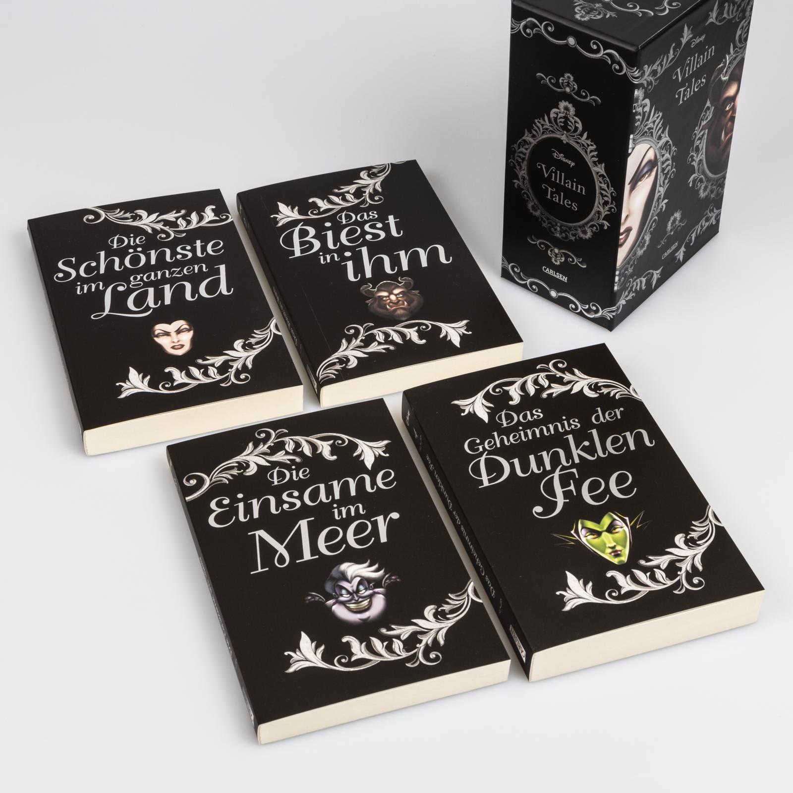 Disney Villains Bd.1-4/Schuber Disney Villains Bd.1-4/Schuber