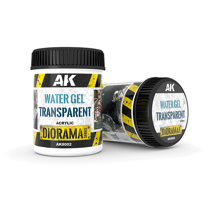 AK: WATER GEL TRANSPARENT - 250ml (Acrylic)
