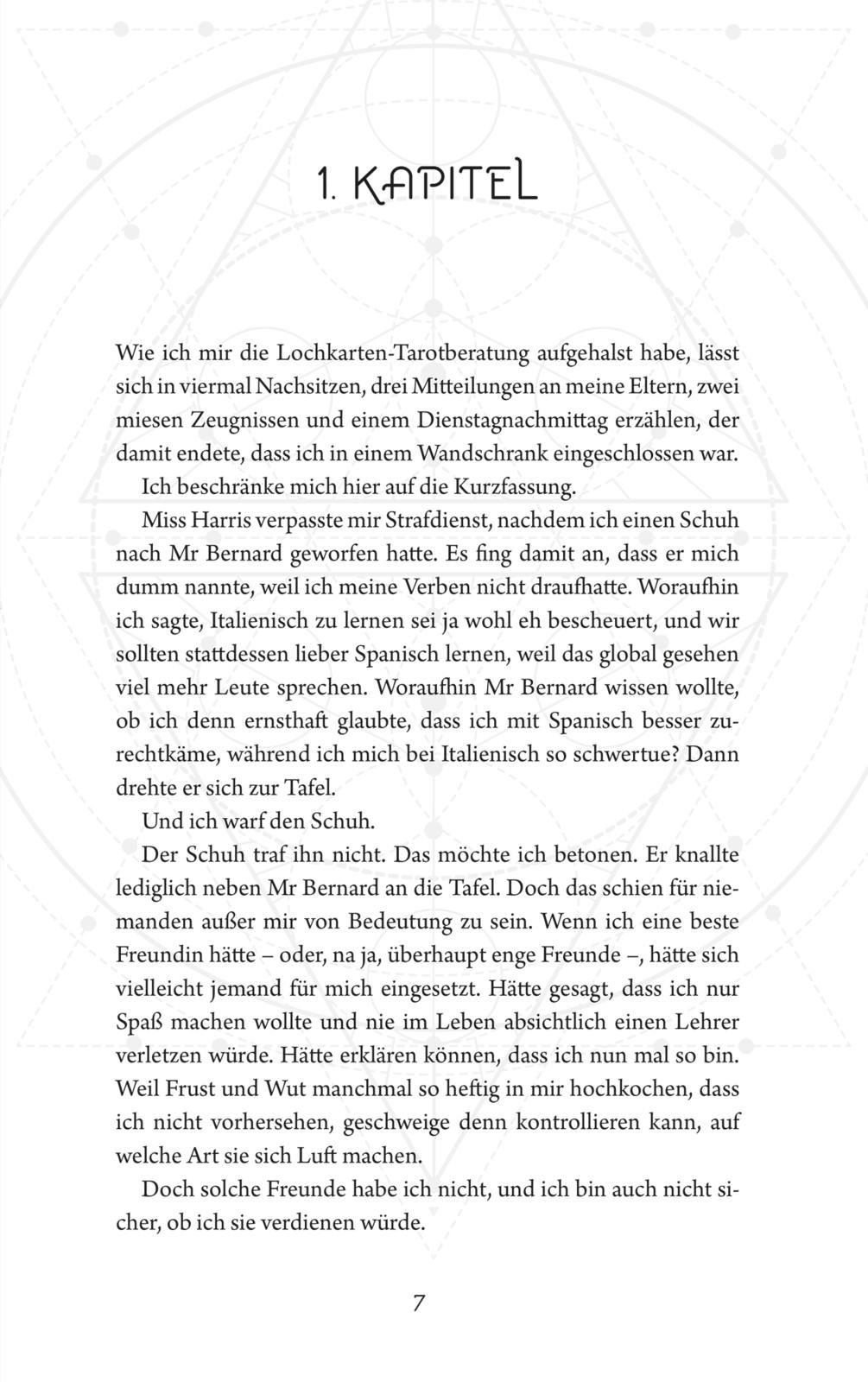 All Our Hidden Gifts Bd.1: Die Macht der Karten buch, seite, text, deutsch, roman