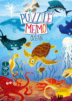 Puzzle-Memo Ozean