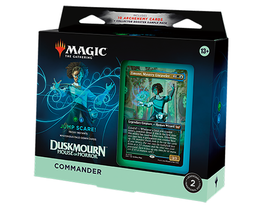 Magic CCG: Duskmourn House of Horror Commander Deck "Jump Scare!" Magic CCG: Duskmourn House of Horror Commander Deck "Jump Scare!"