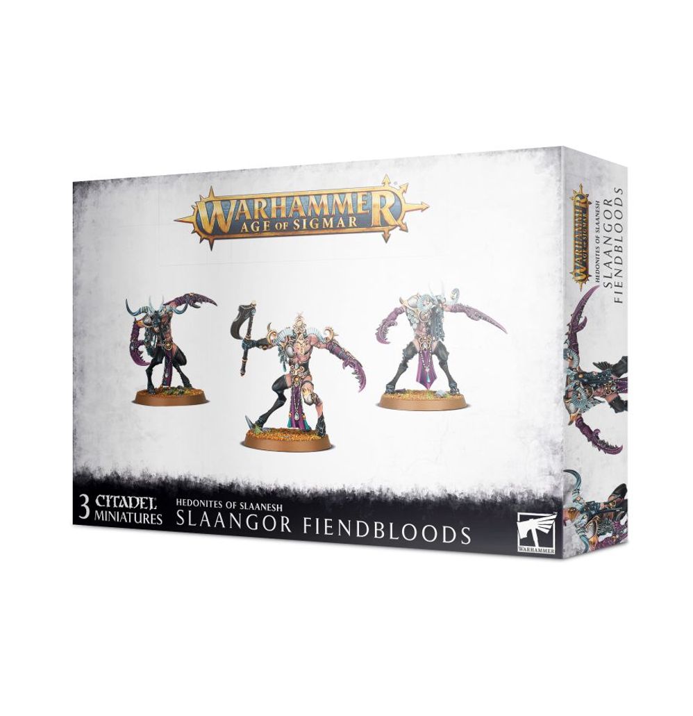 Warhammer: Hedonites of Slaanesh - Slaangor Fiendbloods Warhammer: Hedonites of Slaanesh - Slaangor Fiendbloods