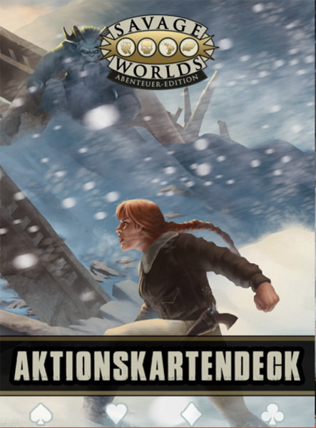 Savage Worlds RPG dt.: Aktionskartendeck