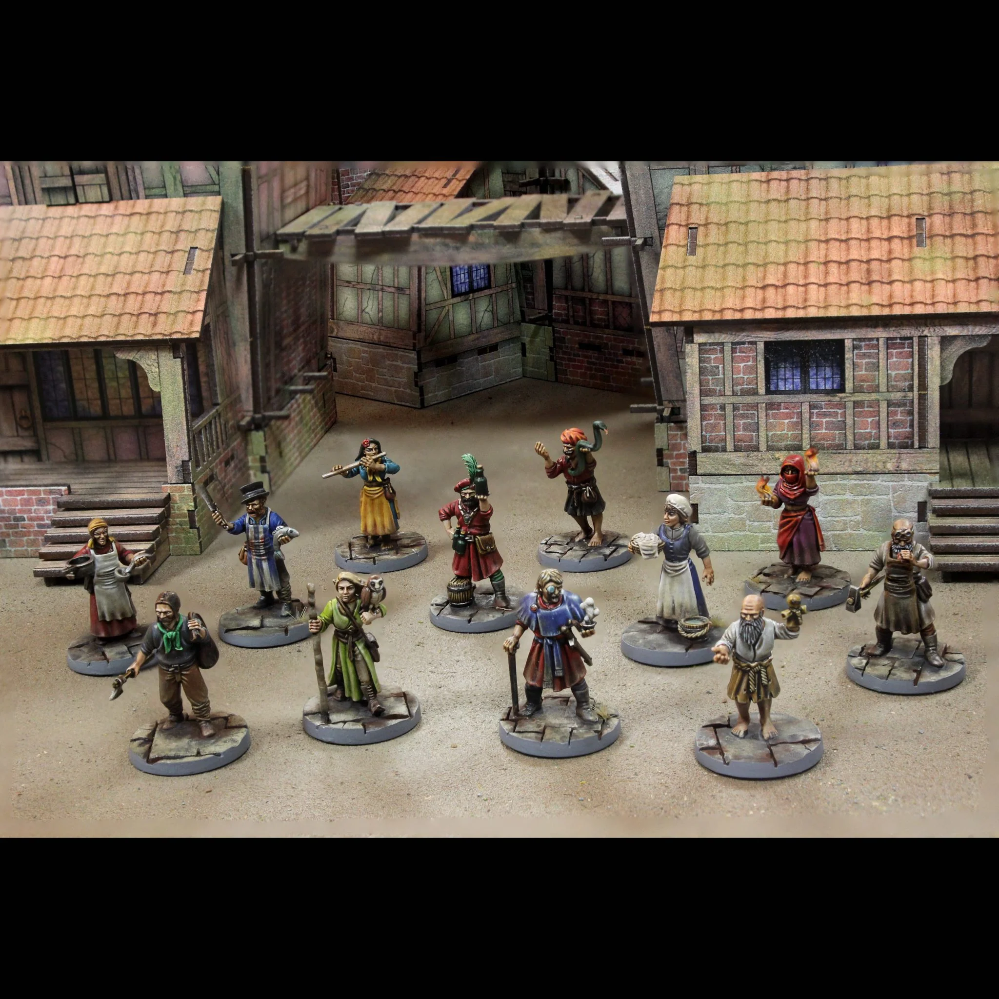 Wargames Atlantic: Classic Fantasy - Villagers Wargames Atlantic: Classic Fantasy - Villagers
