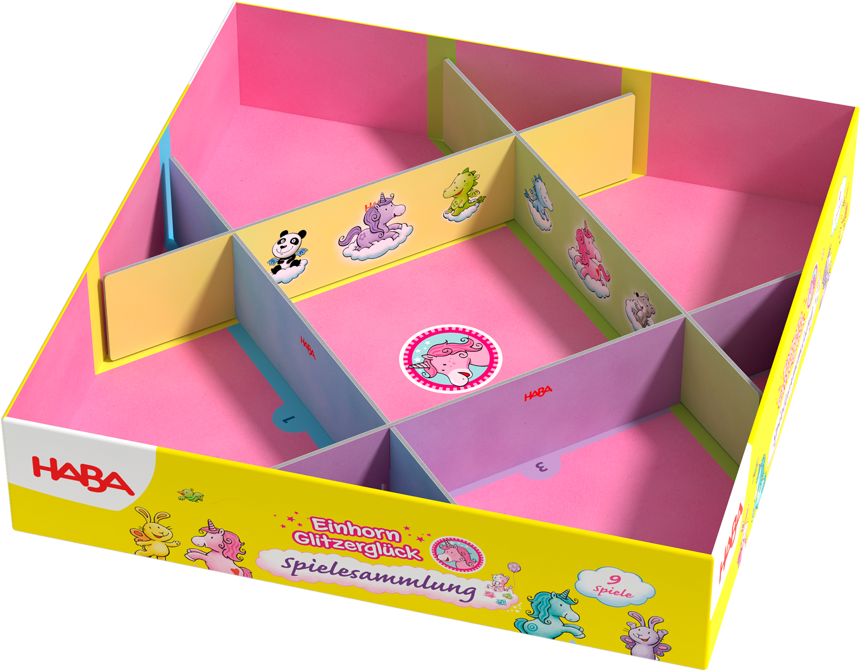 Kinder-Box, Spielset, Märchenfiguren, Pferd, Pinguin