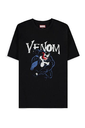 T-Shirt, Schwarz, Venom, Grafik, Kurzarm