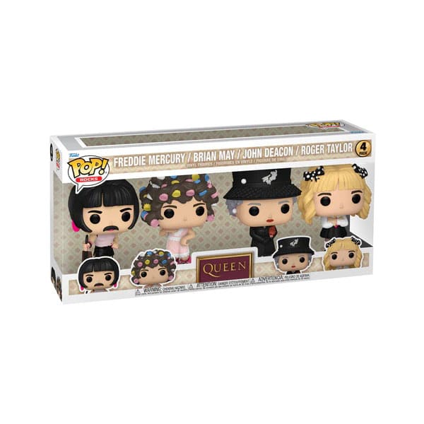 Queen: POP I want to Break Free 4er Set