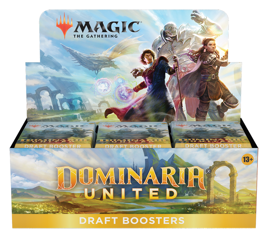 Magic CCG: Dominaria United Draft Display Magic CCG: Dominaria United Draft Display