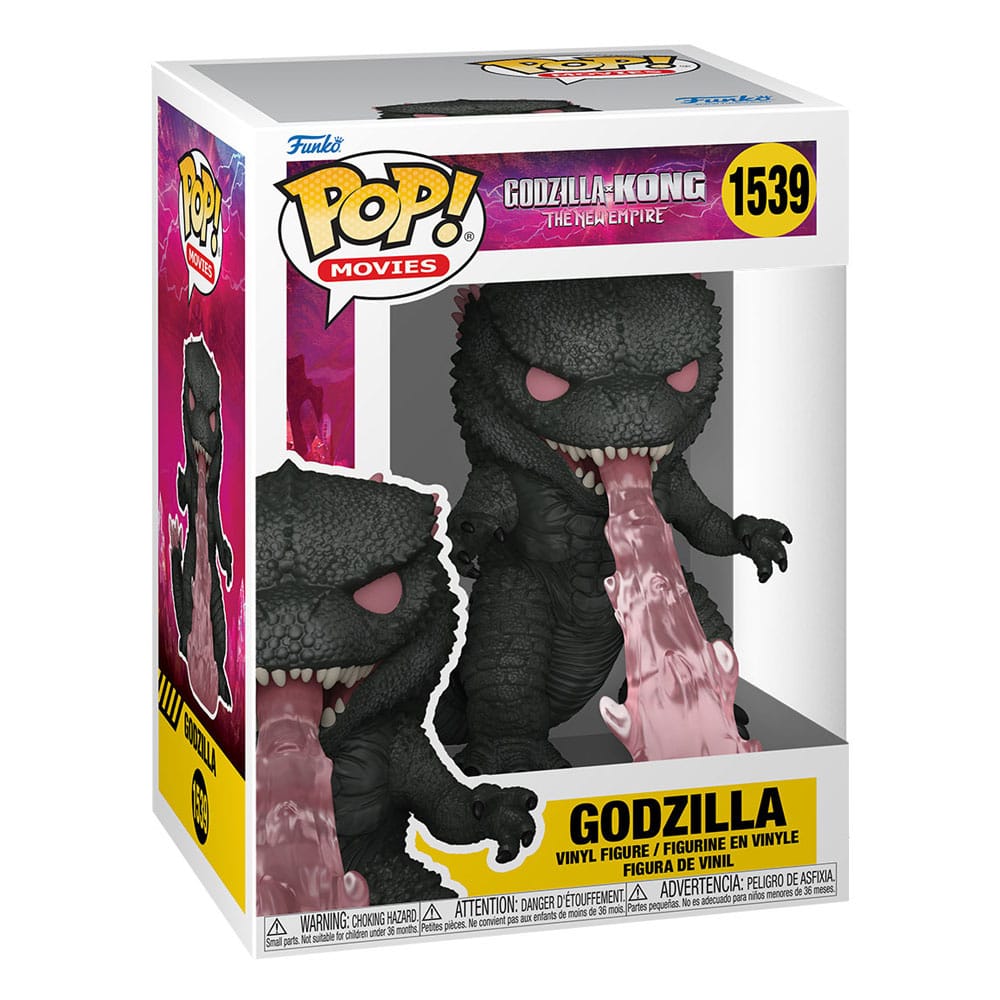 Godzilla vs. Kong 2: POP Godzilla w/Heat-Ray (1539) Godzilla vs. Kong 2: POP Godzilla w/Heat-Ray (1539)
