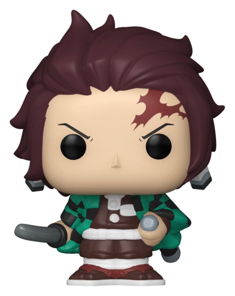 Figurine, Funko Pop, Chibi, Schwert, Brauntöne