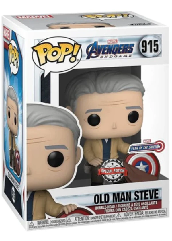 Avengers: POP Endgame - Old Man Steve (915) Avengers: POP Endgame - Old Man Steve (915)