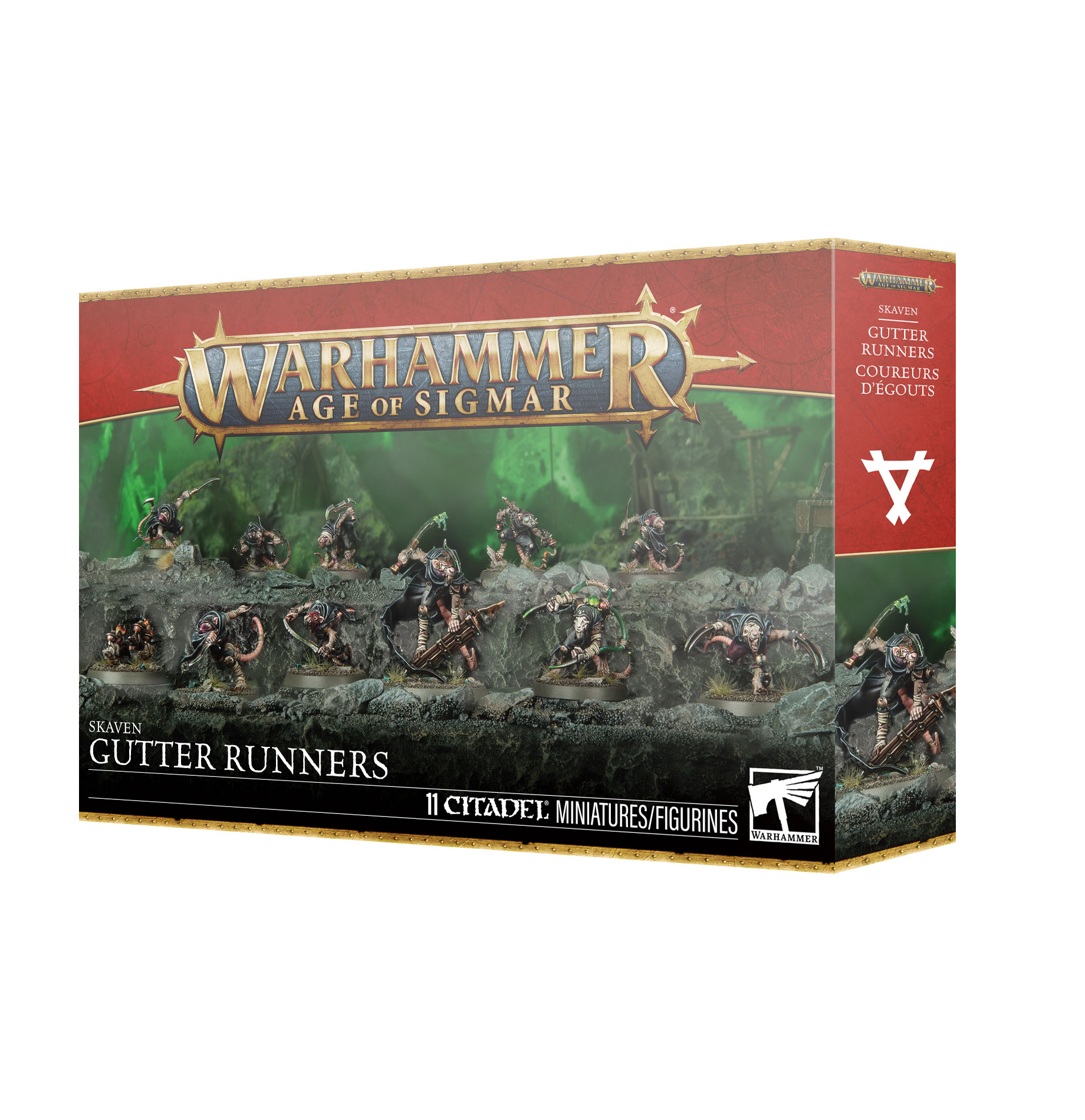 Gitterläufer, Skaven, Miniaturen, Gutter Runners, Schlachtenfeld