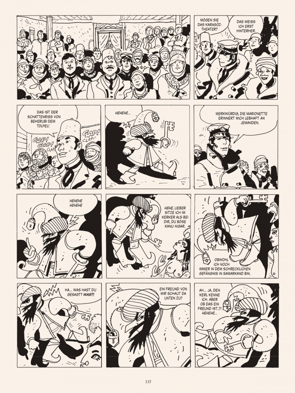 Corto Maltese Bd.8: Das Goldene Haus von Samarkand (s/w)