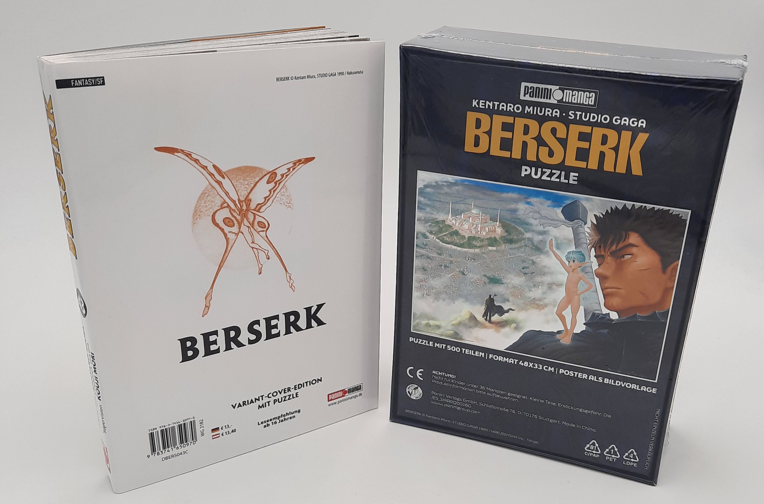 Berserk, Puzzle, Poster, Box-Set, Manga