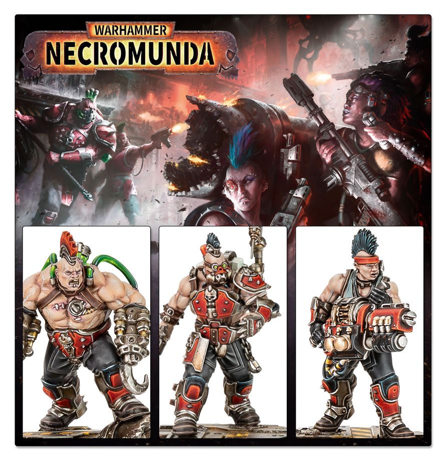 Warhammer, Necromunda, miniaturfiguren, aktionfiguren, diorama