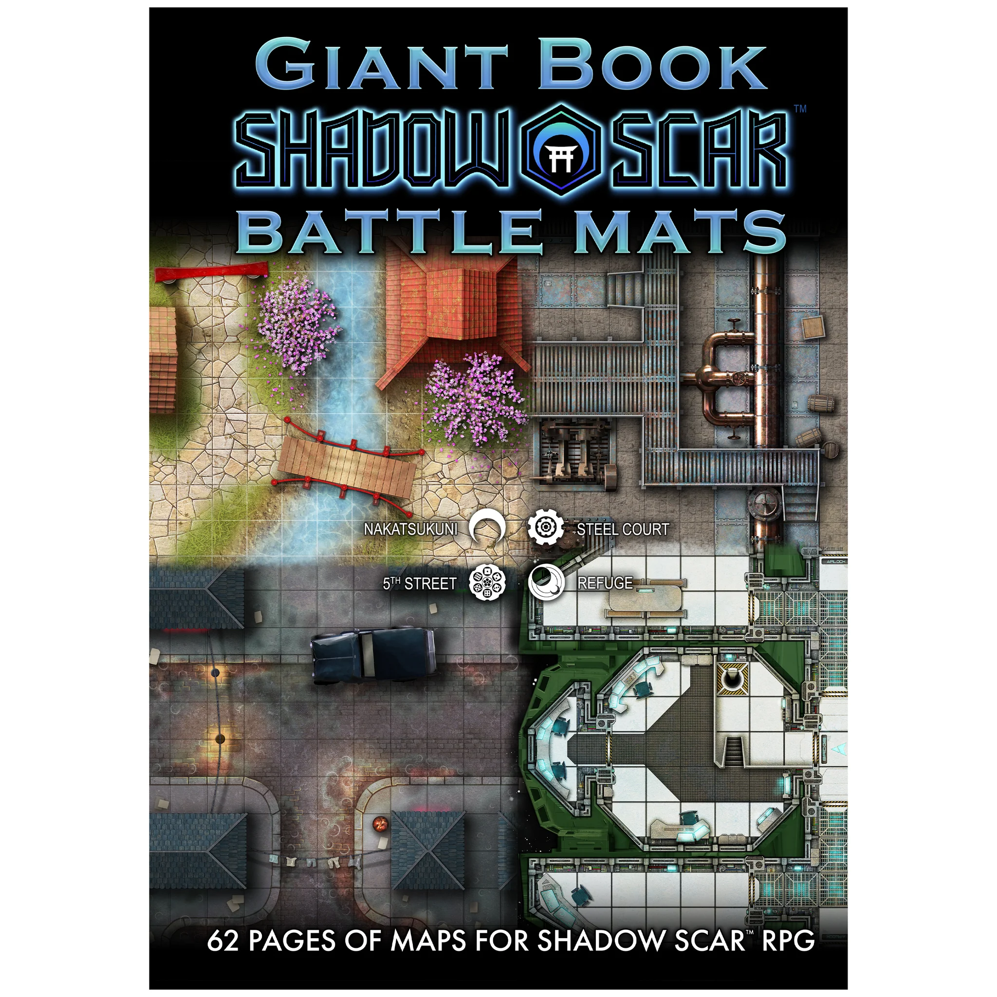 Giant Book of Shadow Scar Battle Maps Giant Book of Shadow Scar Battle Maps