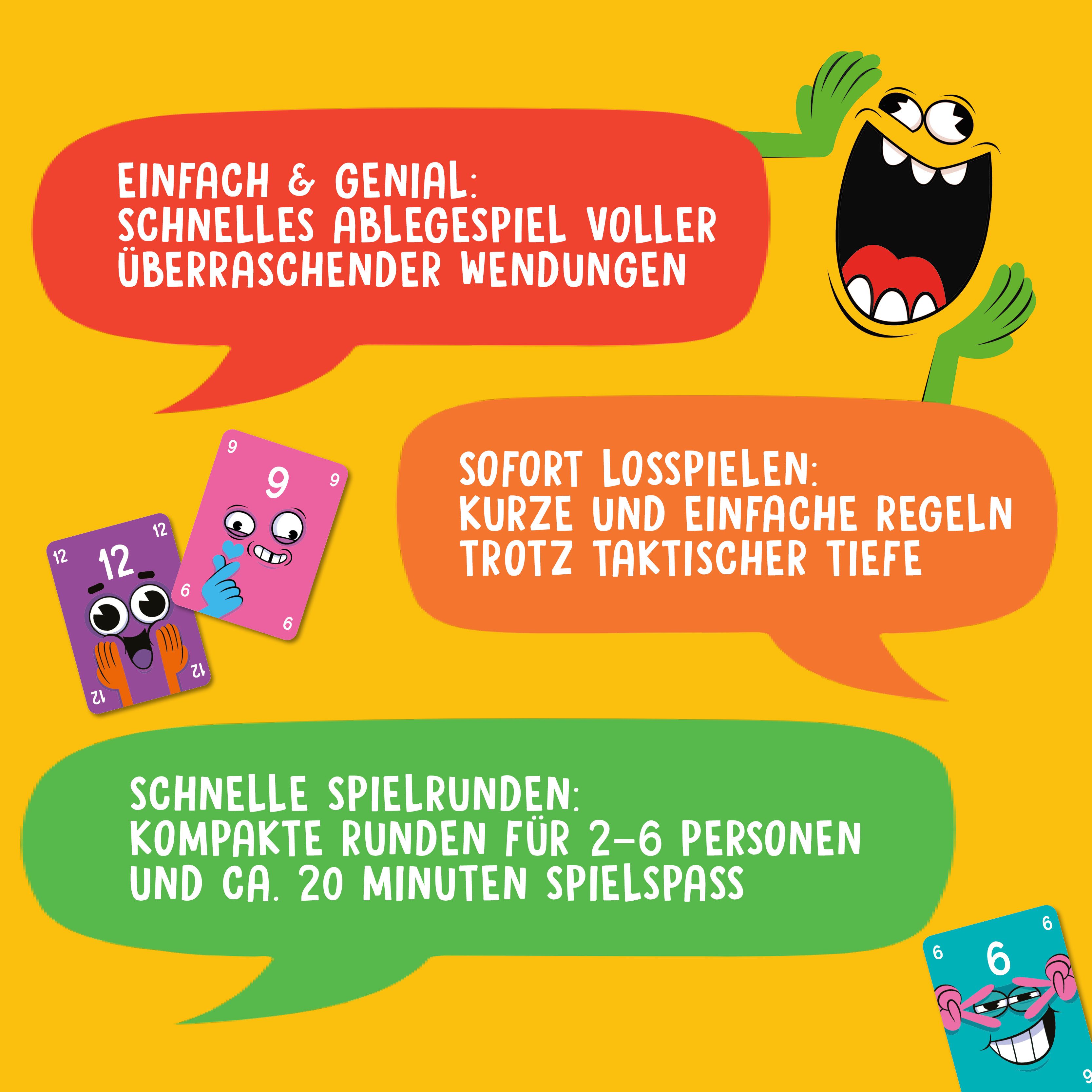 Dobro Kinderspiel, Kartenspiel, Bunte Karten, Zahlenkarten, Schnelles Spiel