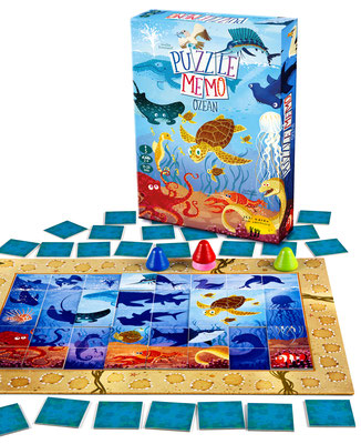 Puzzle-Memo Ozean