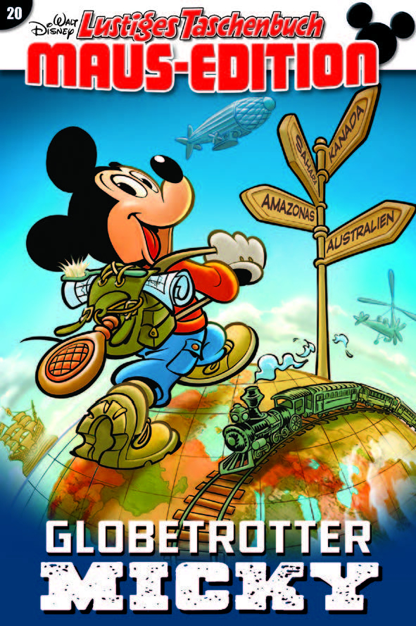 Lustiges Taschenbuch Maus-Edition Bd.20: Globetrotter Micky