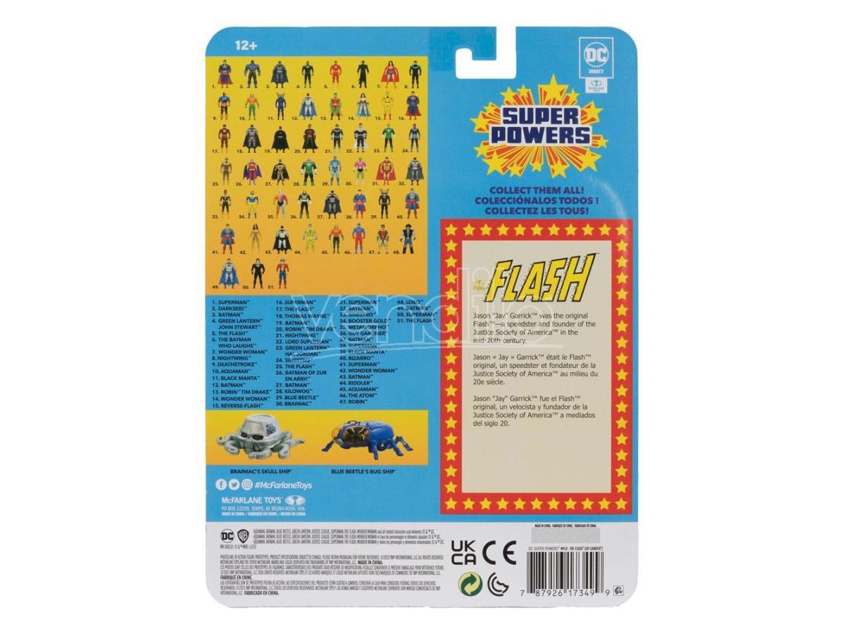 DC Direct AF: Super Powers The Flash Jay Garrick 13cm DC Direct AF: Super Powers The Flash Jay Garrick 13cm