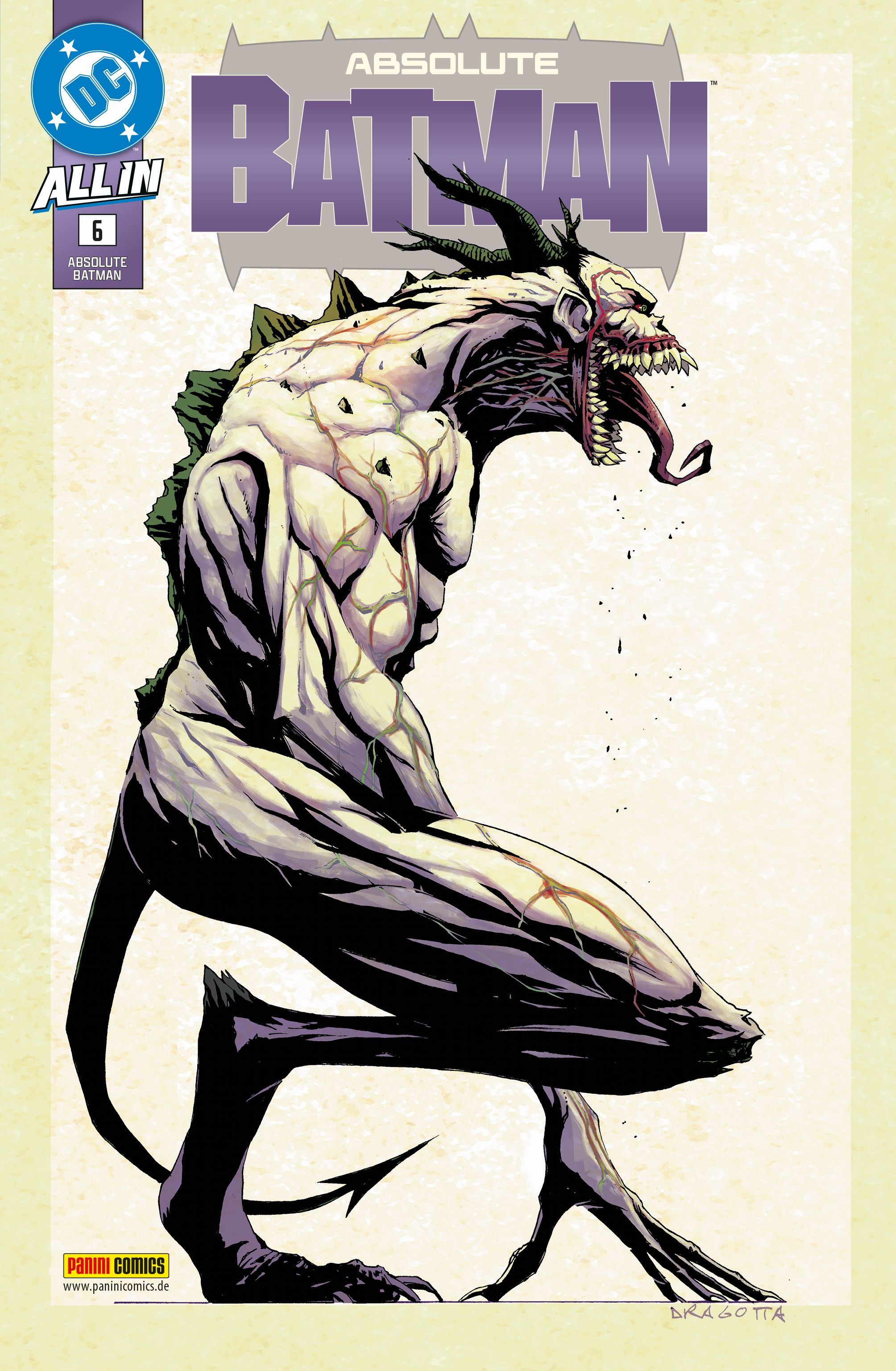 Absolute Batman Bd.6 Batman-Comic, Comic-Heft, DC Comics, Monsterillustration, Ausgabe 6