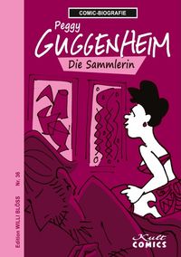 Comic, Biografie, Peggy Guggenheim, Die Sammlerin, Bunte Cover