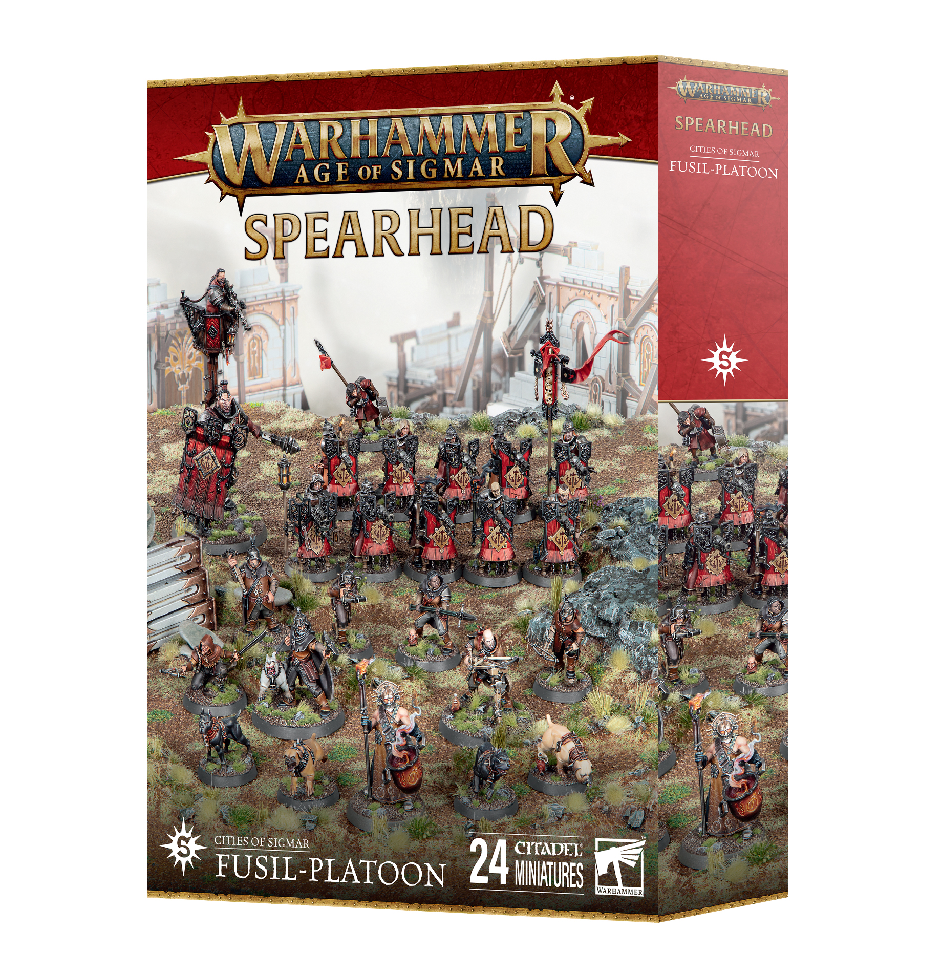 Warhammer: Cities of Sigmar - Spearhead Fusil-platoon Warhammer: Cities of Sigmar - Spearhead Fusil-platoon