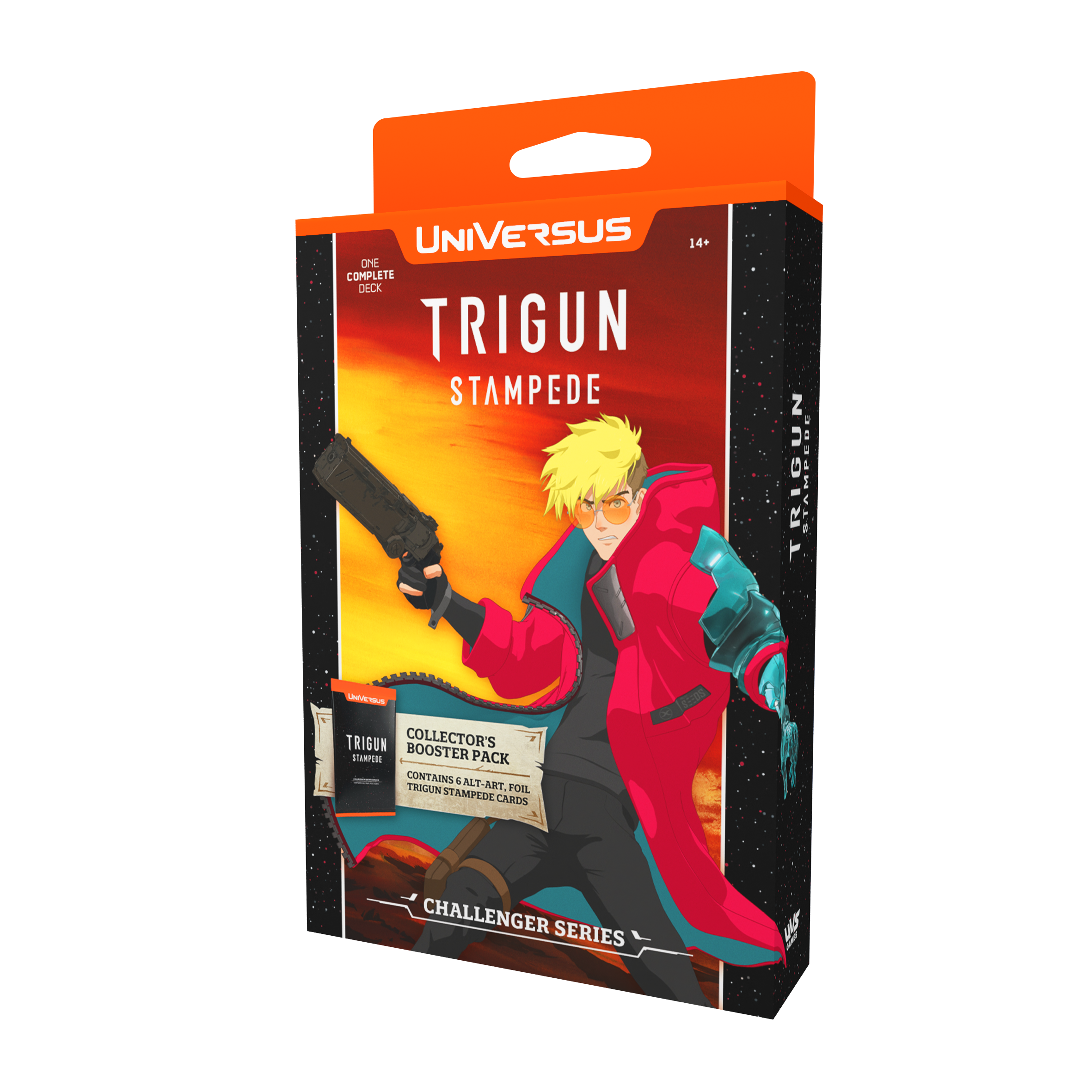 Universus CCG: Trigun Stampede Challenger Series Deck Universus CCG: Trigun Stampede Challenger Series Deck