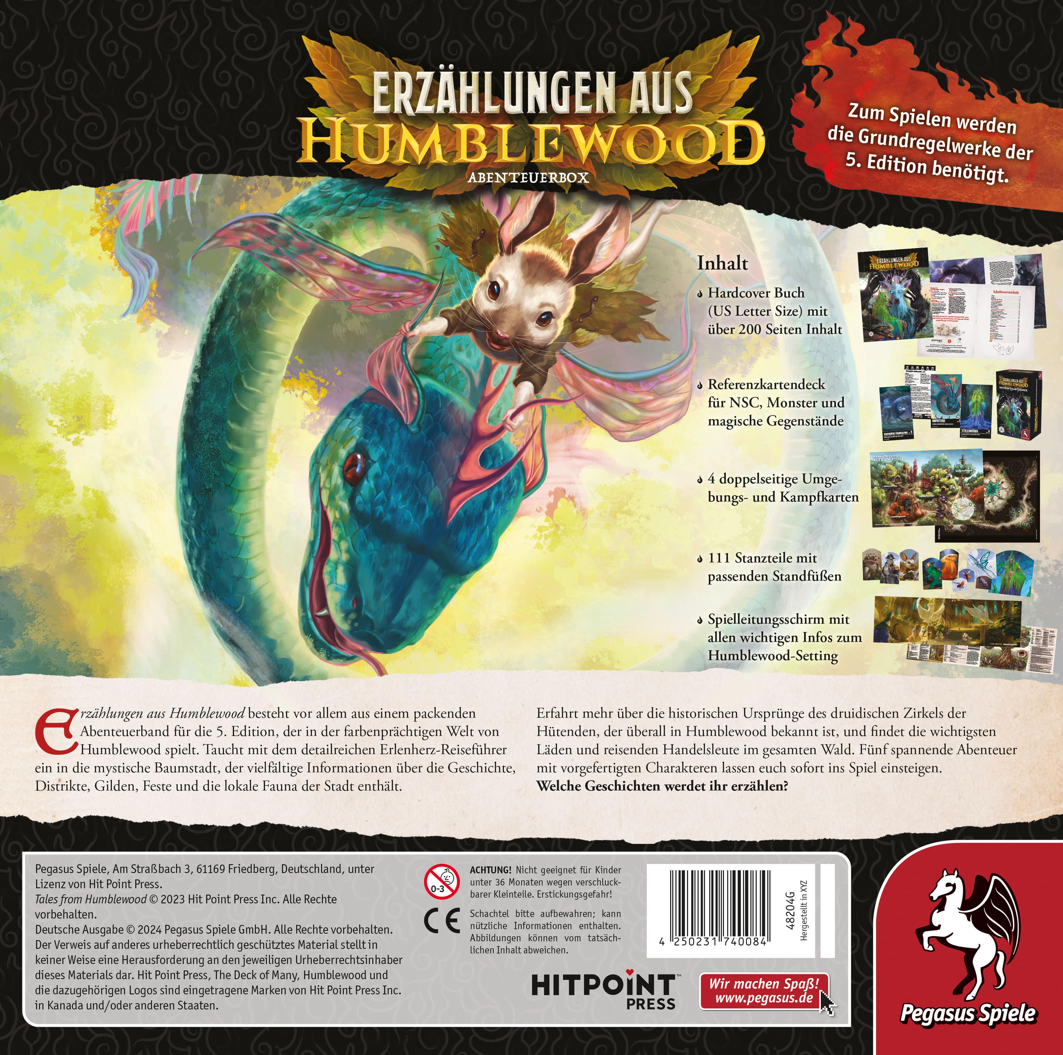 Humblewood RSP: Erzählungen aus Humblewood Abenteuerbox (5e)