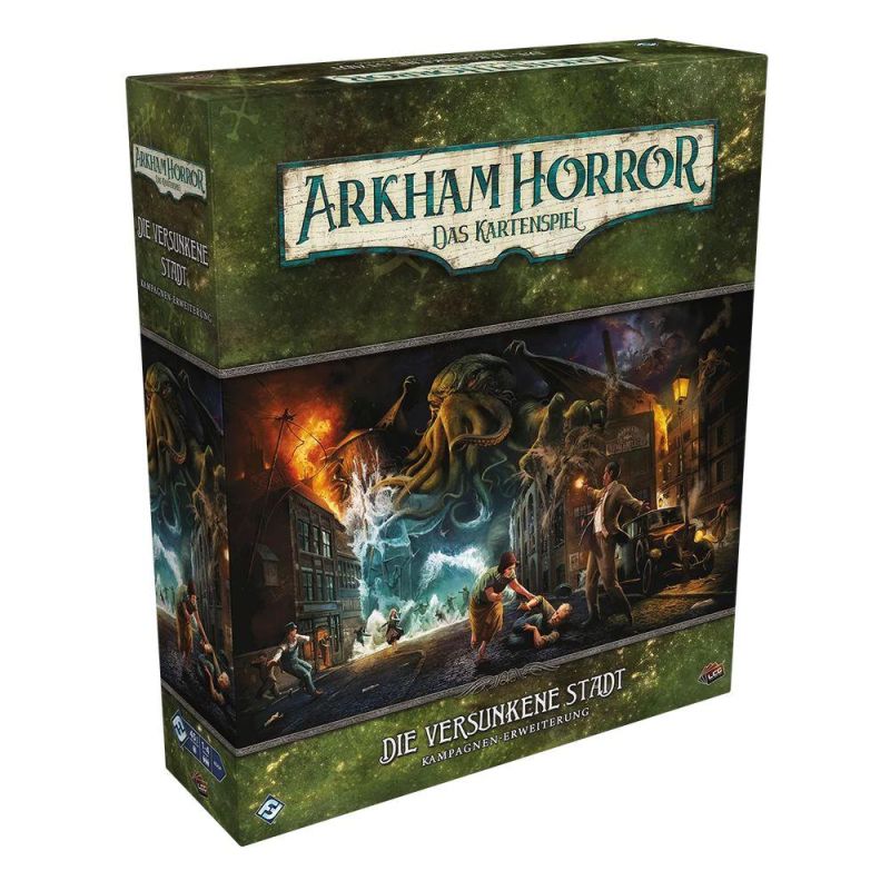kartenspiel, Arkham Horror, DIE VERSUNKENE STADT, Abenteuer, Horror