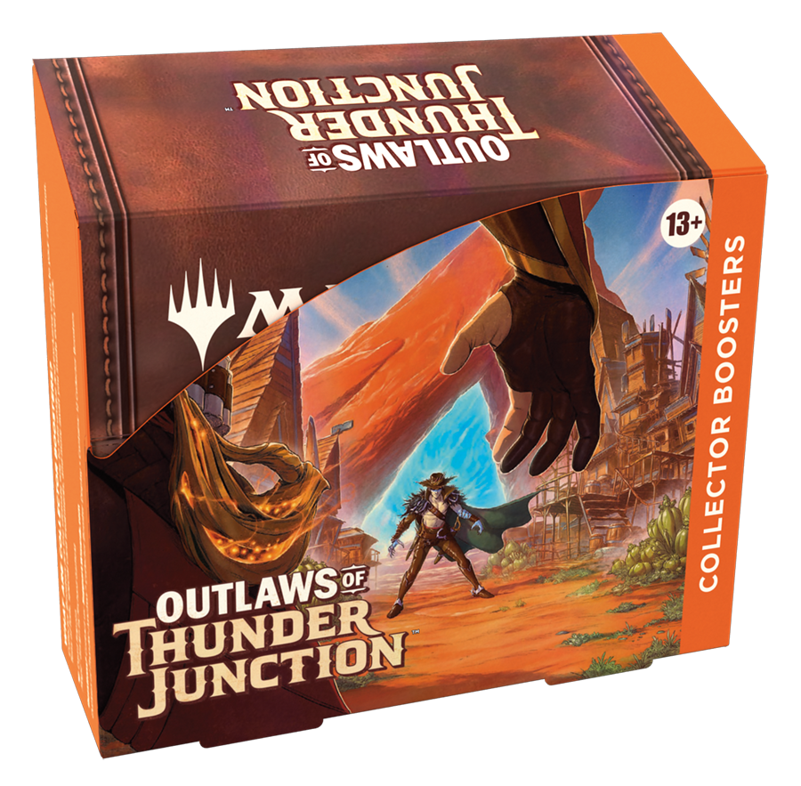 Magic CCG: Outlaws of Thunder Junction Collector Booster Display