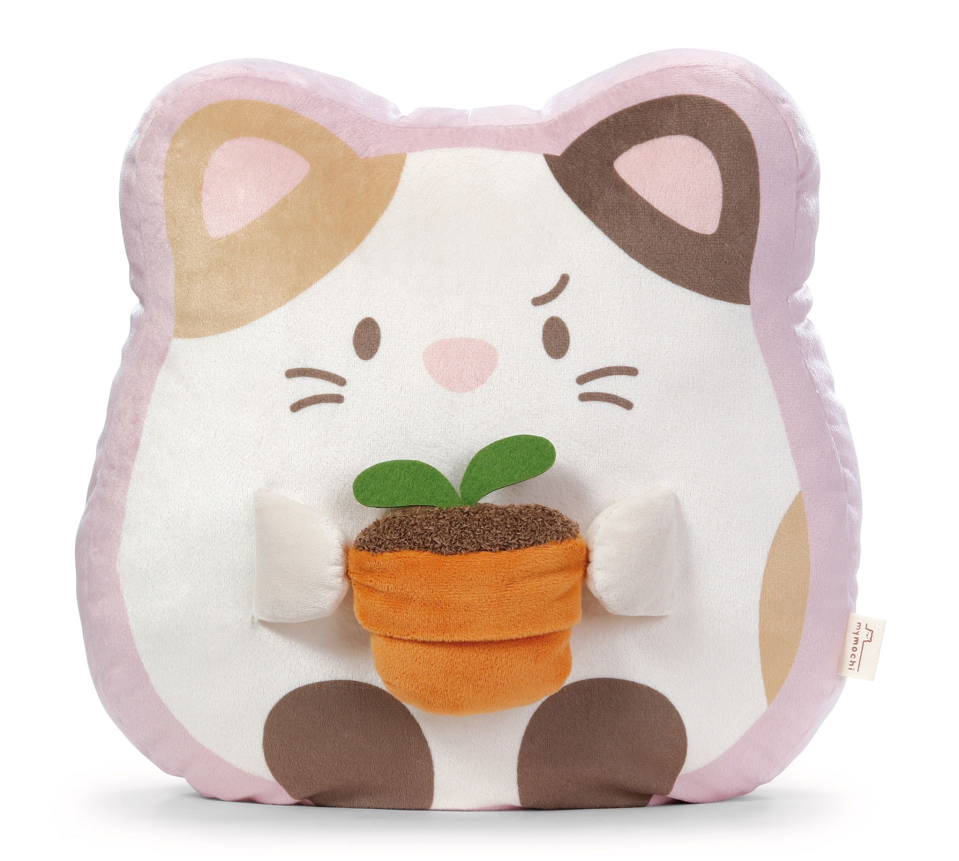 MyMochi: Plüsch Kissen Katze Angy mit Blumentopf 35cm