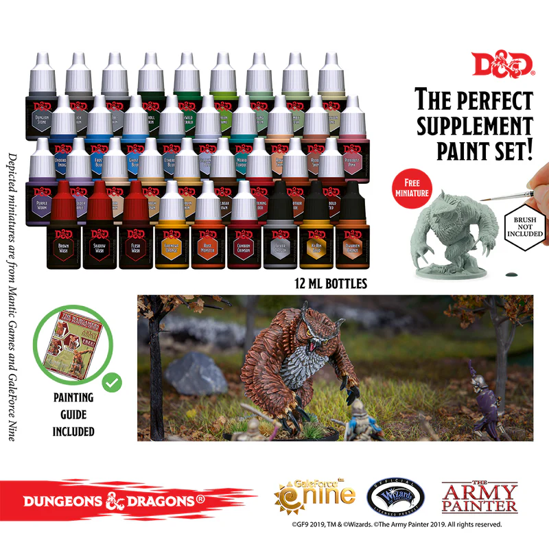 Army Painter: D&D Monsters Paint Set Army Painter: D&D Monsters Paint Set