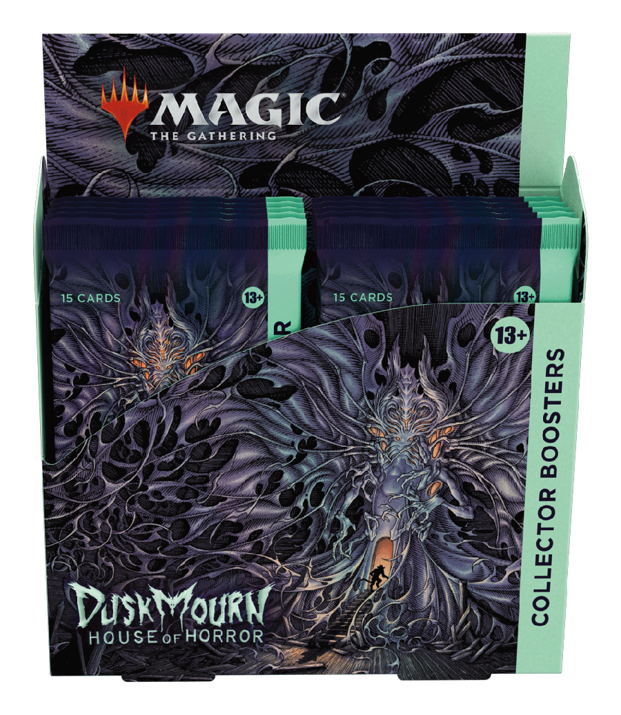 Magic CCG: Duskmourn House of Horror Collector Booster Display Magic CCG: Duskmourn House of Horror Collector Booster Display