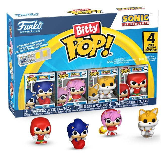 Sonic: POP Bitty 4er Set Sonic/Amy/Tails/Knuckles figuren, funko pop, sonic, bitty','pop, packung set