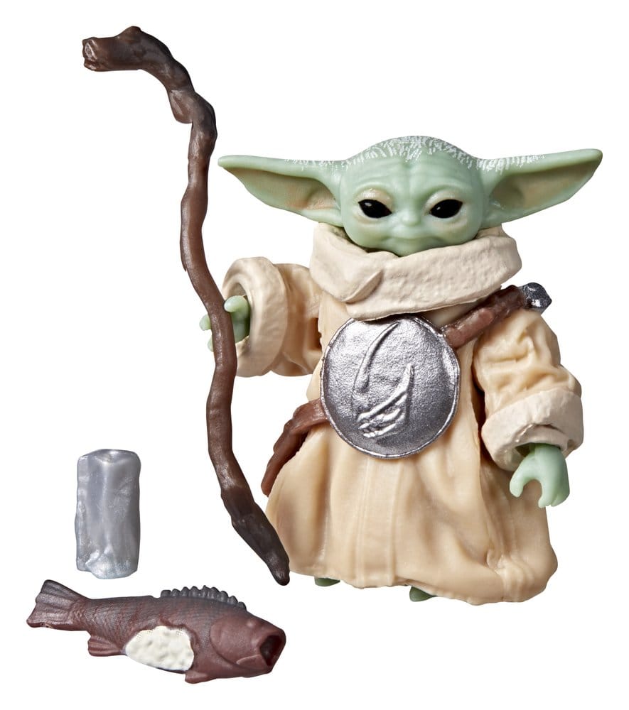 figurine, Baby Yoda, The Child, wand, staff