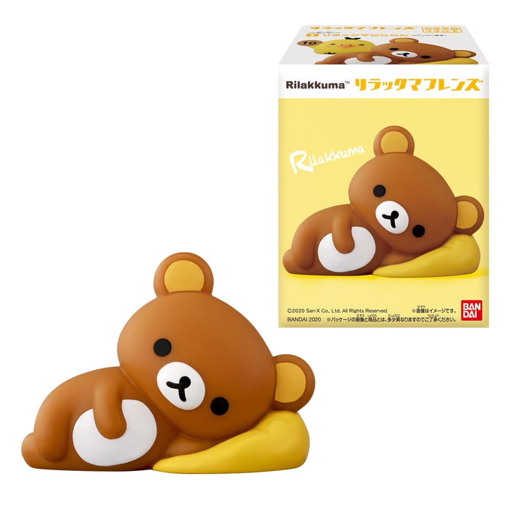 Rilakkuma PVC: Sammelfiguren Rilakkuma & Friends 6cm (5) Plüsch, Spielzeug