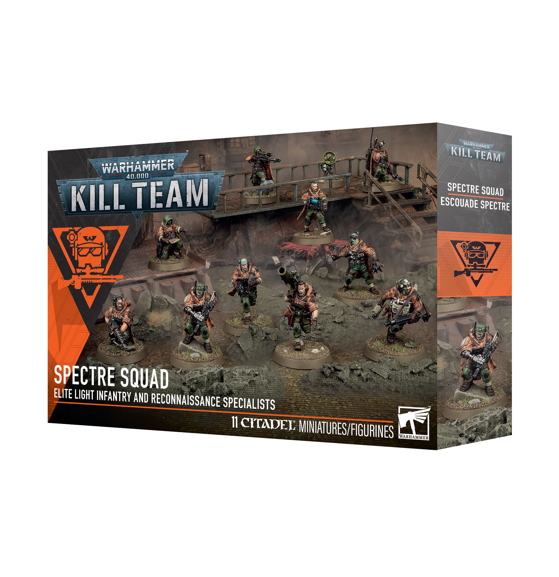 Warhammer 40K: Kill Team - Spectre Squad Kill Team, Spectre Squad, Elite infantry, Miniatures, Tabletop game