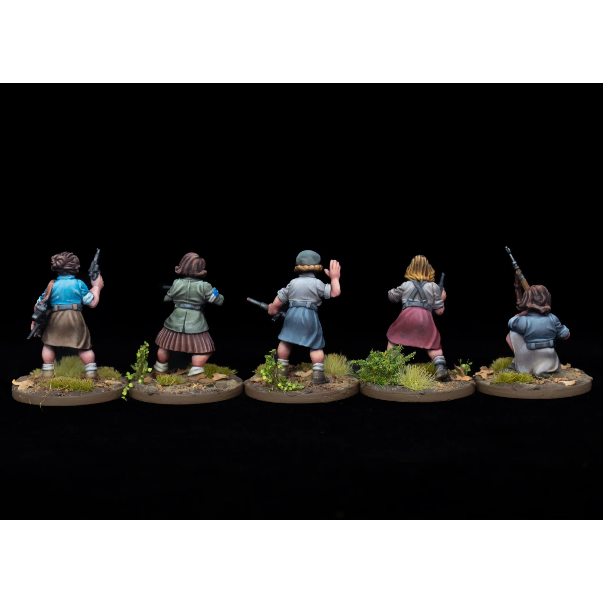 Wargames Atlantic: Partisans (2) French Resistance Women Wargames Atlantic: Partisans (2) French Resistance Women
