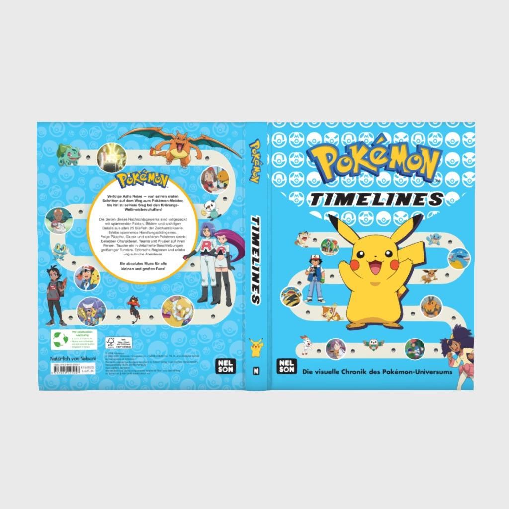 Pokémon, Timelines, Comic, Buchcover, Cover