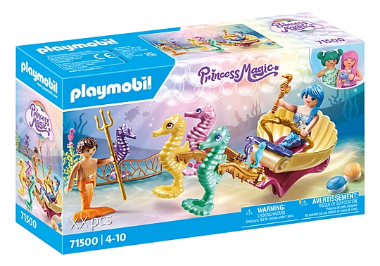 Playmobil: Princess Magic - Meerjungfrauen-Seepferdchenkutsche