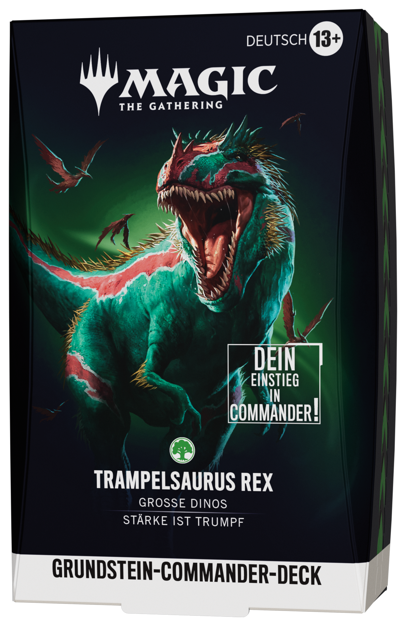Magic CCG dt.: Grundstein Commander Deck 2026 Trampelsaurus Rex Trampelsaurus Rex, Grundleinheit, Dino-Deck, Grondstein-Commander-Deck, Karten-Deck