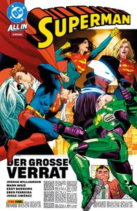 Superman Bd.9 Superhelden, Comic, Banden, Kostüme, Kampfszene