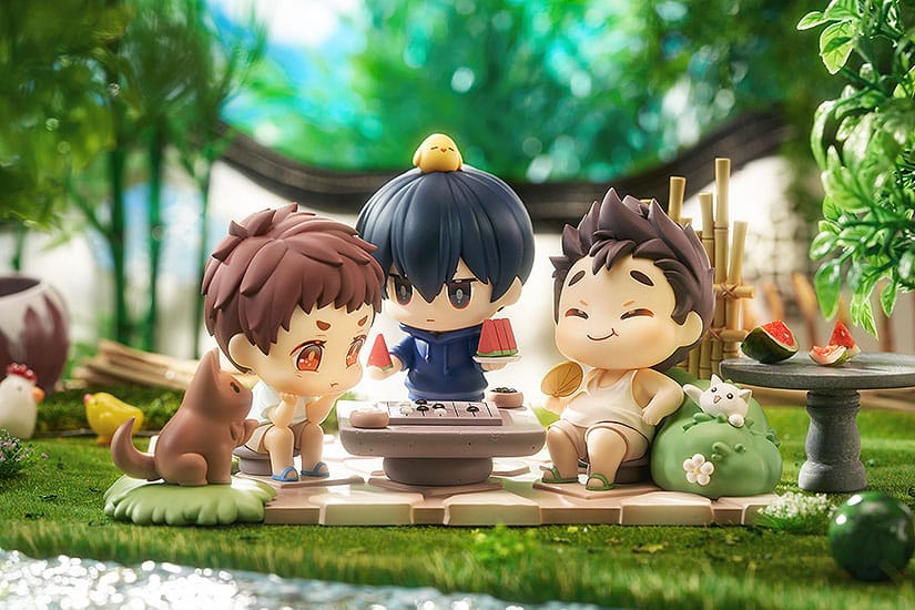 Time Raiders PVC Statue: Wu Xie+Zhang Qiling+Wang Pangzi Chibi spielend 12cm Time Raiders PVC Statue: Wu Xie+Zhang Qiling+Wang Pangzi Chibi spielend 12cm