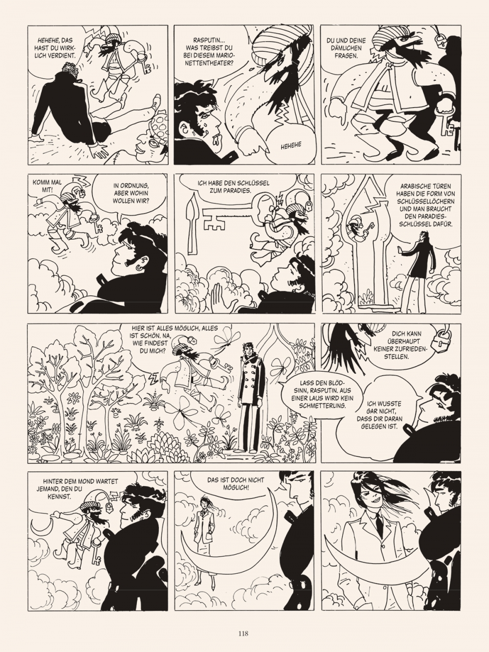 Corto Maltese Bd.8: Das Goldene Haus von Samarkand (s/w)
