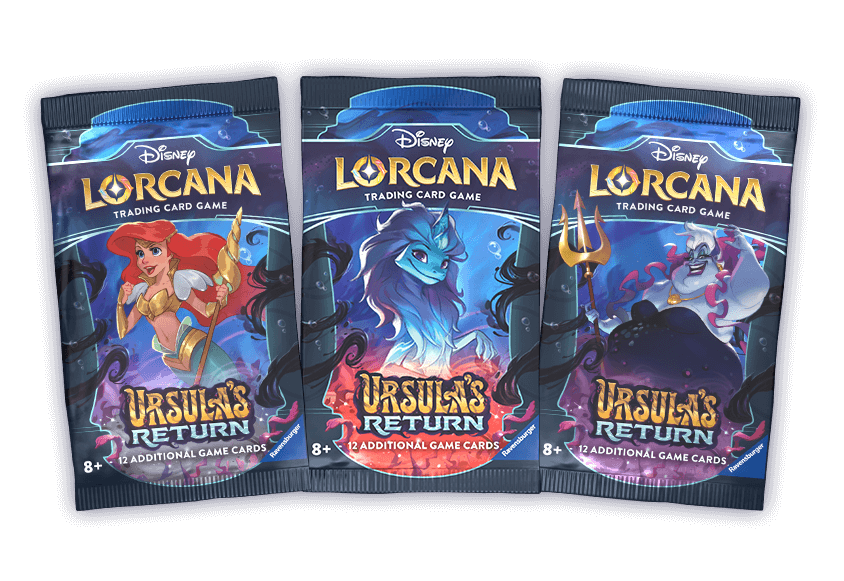 Lorcana TCG: Ursula's Retrun - Boosterpack (Set 4) Lorcana TCG: Ursula's Retrun - Boosterpack (Set 4)