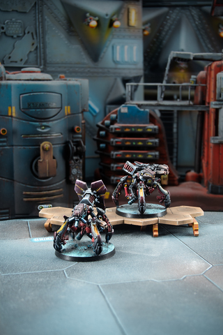 Miniatur, Tabletop, Figuren, Mech, Roboter