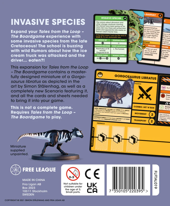 Tales from the Loop: The Boardgame - Invasive Species Expansion Tales from the Loop: The Boardgame - Invasive Species Expansion
